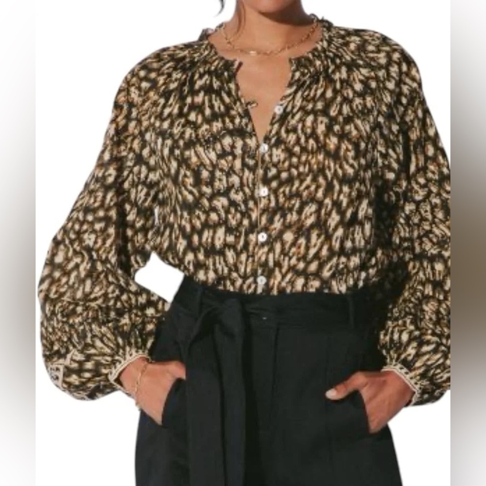 Cleobella Alicia Blouse Sz L